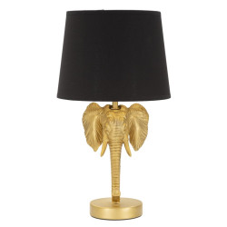 GLAM Lampe de Table Éléphant – Style Contemporain Ø25x43 cm