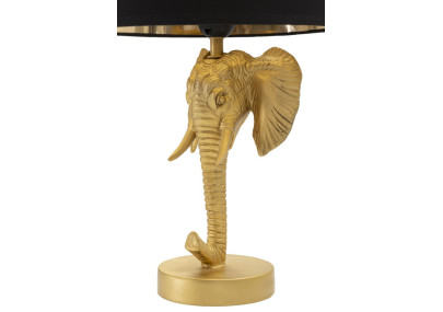 GLAM Lampe de Table Éléphant – Style Contemporain Ø25x43 cm