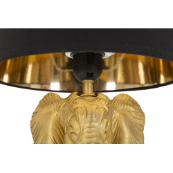 GLAM Lampe de Table Éléphant – Style Contemporain Ø25x43 cm