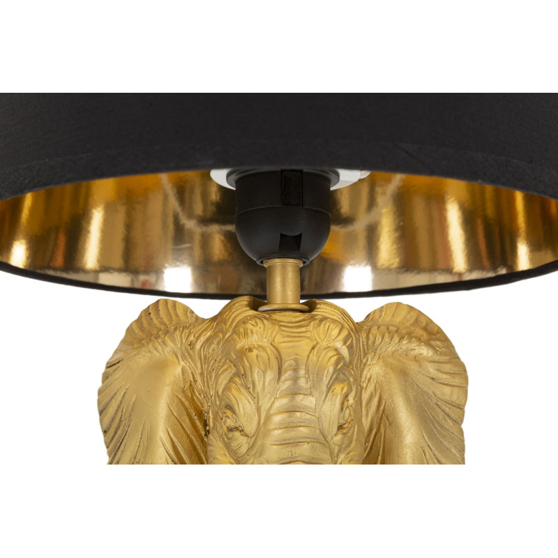 GLAM Lampe de Table Éléphant – Style Contemporain Ø25x43 cm