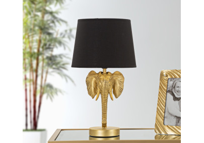 GLAM Lampe de Table Éléphant – Style Contemporain Ø25x43 cm