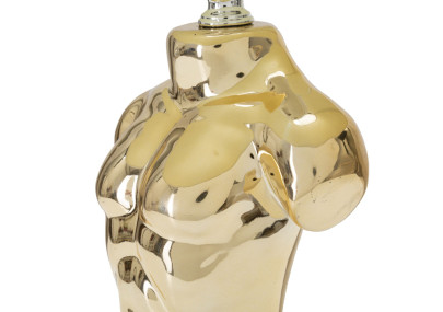 GLAM Lampe de Table Glam Man – Style Contemporain Chic 25x42,5 cm