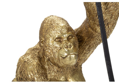GLAM Lampe de Table Gorille – Luxe Animaliers et Glamour 22,5x16x40 cm