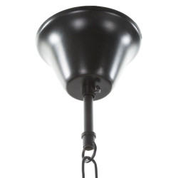 Plafonnier Cercle de Corde – Éclairage Bohème et Naturel Ø 64x90 cm