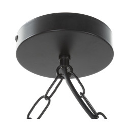 Plafonnier Bambou/Corde – Style Naturel et Élégant 80x15x120 cm