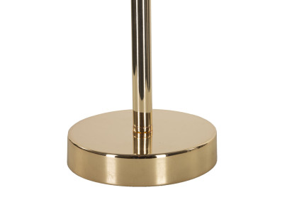 Lampe de Table Palm Gris – Glamour et Naturel Ø 55x60 cm