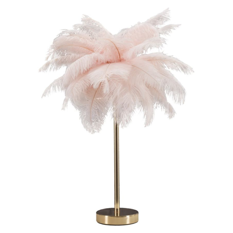 Lampe de table Palm Pink – Style Glam Ø 40x55 cm