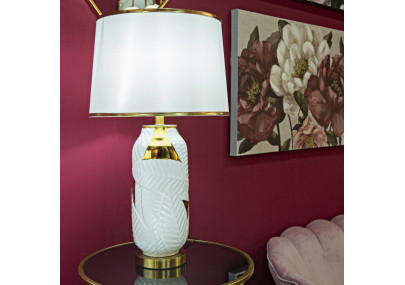 Lampe de Table Céramique – Style Contemporain Ø 40x70 cm