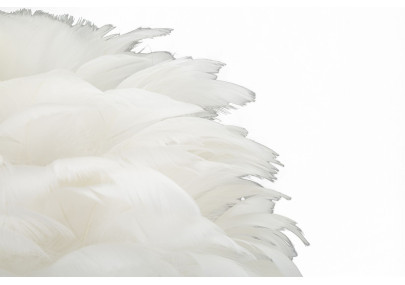 Lampe de Table Boule Plume – Élégance et Originalité Ø 30x50 cm