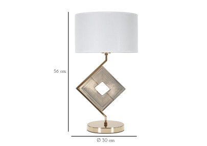 Lampe de table Move – Design Glam Ø 30x56 cm