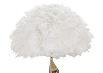 Lampadaire Slim Blanc – Style Minimaliste Ø 50x165 cm