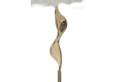 Lampadaire Slim Blanc – Style Minimaliste Ø 50x165 cm