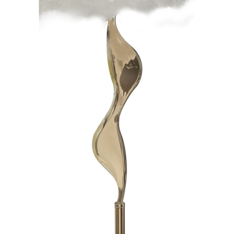 Lampadaire Slim Blanc – Style Minimaliste Ø 50x165 cm