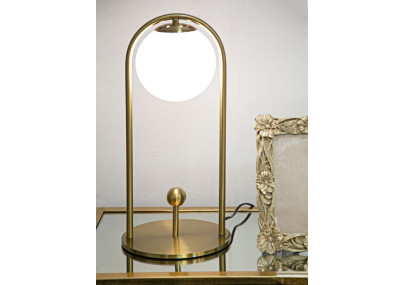 Lampe de table Glamy Arc -A- – Luxe et Design Ø 21x47 cm