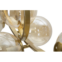 Plafonnier Japon 7 Lumières – Élégance et Luxe 115x30x36 cm