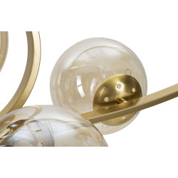 Plafonnier Japon 7 Lumières – Élégance et Luxe 115x30x36 cm