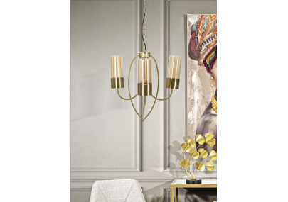 Plafonnier Versailles 3 Lumières – Glam et Classique Ø 60x103 cm