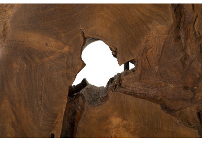 Lampe de Table Teck Kepala – Élégance Naturelle Ø 35x69 cm