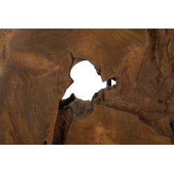Lampe de Table Teck Kepala – Élégance Naturelle Ø 35x69 cm