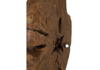 Lampe de Table Teck Kepala – Élégance Naturelle Ø 35x69 cm