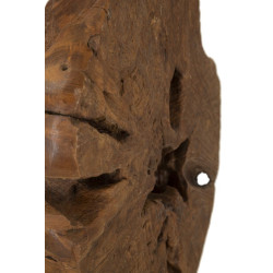 Lampe de Table Teck Kepala – Élégance Naturelle Ø 35x69 cm