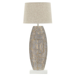 Lampe de Table Eclips Tower – Luxe Contemporain Ø 38x90 cm