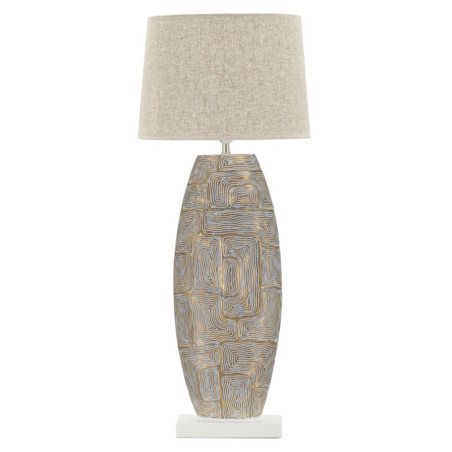 Lampe de Table Eclips Tower – Luxe Contemporain Ø 38x90 cm