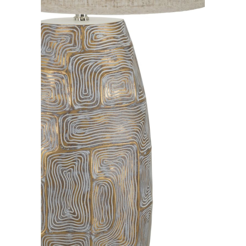 Lampe de Table Eclips Tower – Luxe Contemporain Ø 38x90 cm