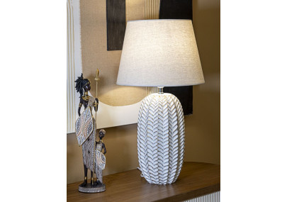 Lampe de Table Leaf – Élégance Naturelle Ø 35x65 cm