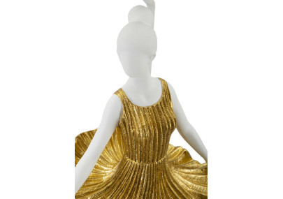 Lampe de Table Danseuse – Glamour et Élégance Ø 32,5x90,5 cm