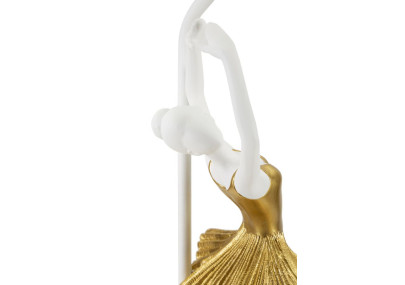 Lampe de Table Danseuse – Design Glam Ø 28x64 cm