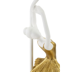 Lampe de Table Danseuse – Design Glam Ø 28x64 cm