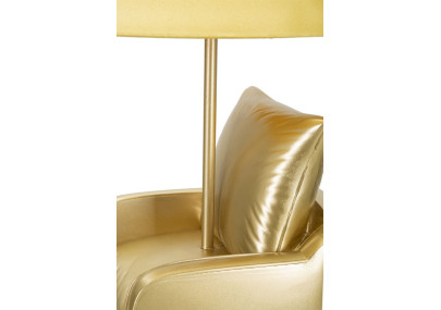 Lampe de Table Midcentury Jaune – Élégance Moderne Ø 26x46 cm