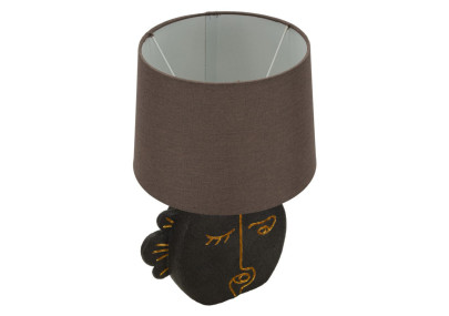 Lampe de Table Tribal -B- – Élégance Contemporaine Ø 27,5x39,5 cm