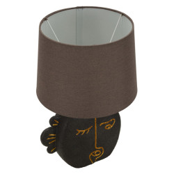 Lampe de Table Tribal -B- – Élégance Contemporaine Ø 27,5x39,5 cm