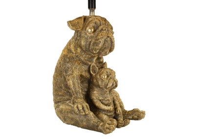 Lampe de Table Chien – Glam et Élégance Ø 26x43,8 cm