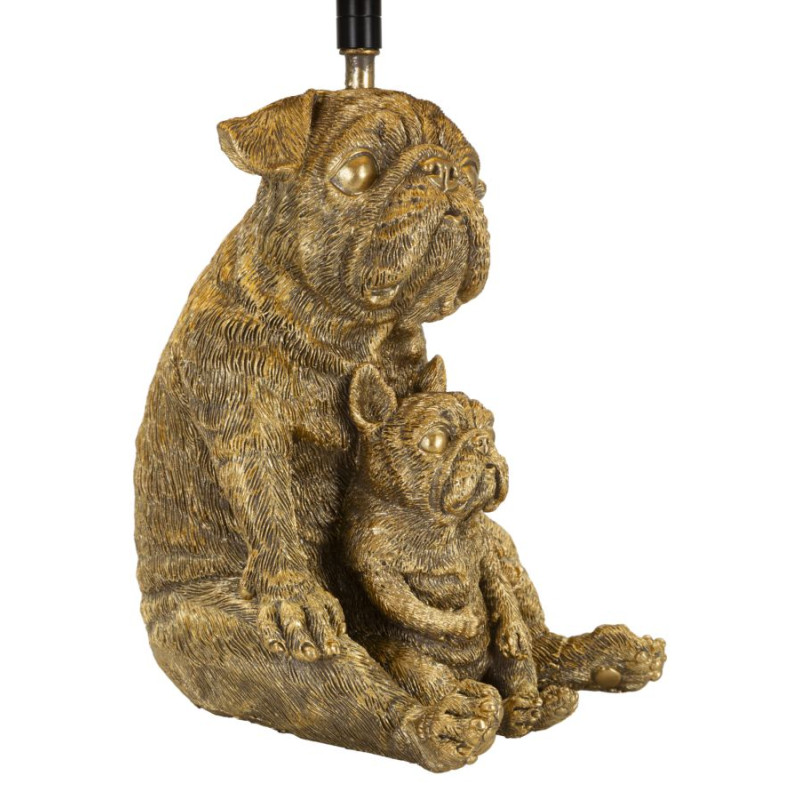 Lampe de Table Chien – Glam et Élégance Ø 26x43,8 cm