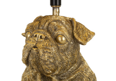 Lampe de Table Chien – Glam et Élégance Ø 26x43,8 cm