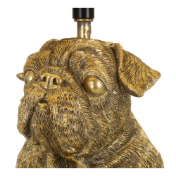 Lampe de Table Chien – Glam et Élégance Ø 26x43,8 cm