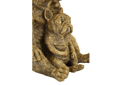 Lampe de Table Chien – Glam et Élégance Ø 26x43,8 cm