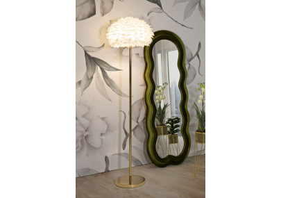 Lampadaire Feathers Slim Blanc – Chic et Glam Ø 43x170 cm