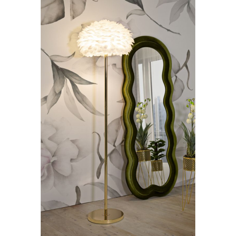 Lampadaire Feathers Slim Blanc – Chic et Glam Ø 43x170 cm