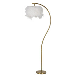 Lampadaire Semi Arc – Style Glam 60x33x170 cm
