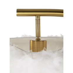 Lampadaire Semi Arc – Style Glam 60x33x170 cm