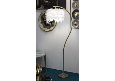 Lampadaire Semi Arc – Style Glam 60x33x170 cm