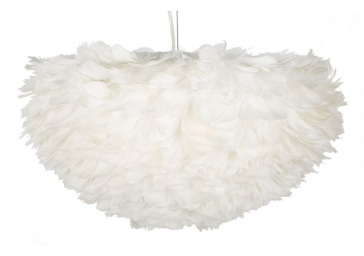 Plafonnier Plume – Style Glam et Contemporain Ø 60x30 cm (hauteur avec câble 110 cm)