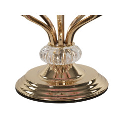 Lampe de Table Tarty Rose – Élégance Glam Ø 25x54 cm