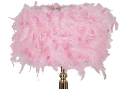 Lampe de Table Tarty Rose – Élégance Glam Ø 25x54 cm