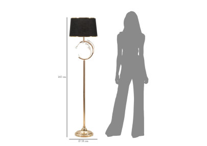 Lampadaire Bruxelles – Style Contemporain Ø 38x160 cm