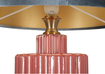 Lampe de Table Hélène Tower – Glam et Contemporain Ø 40x70 cm